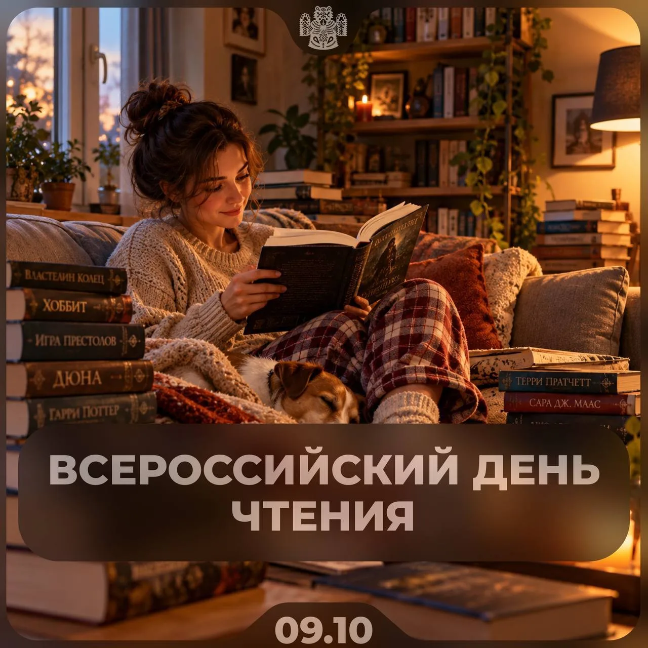 📖 Сегодня — Всероссийский день чтения