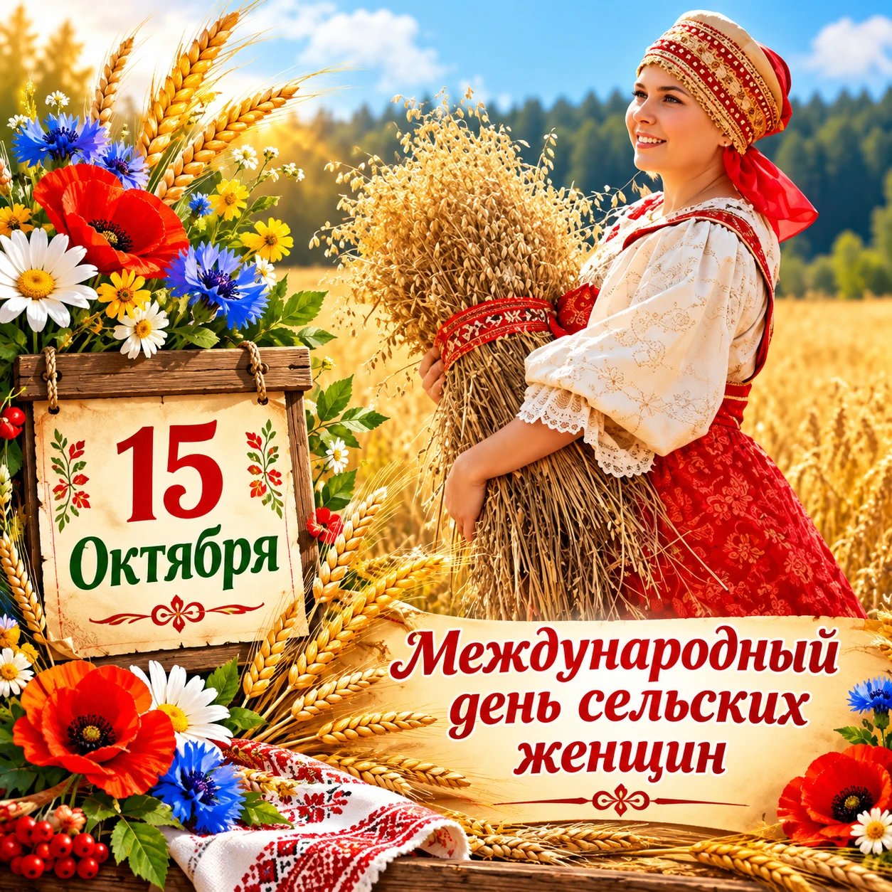 📅 15 октября, четверг, 2026 год.✨