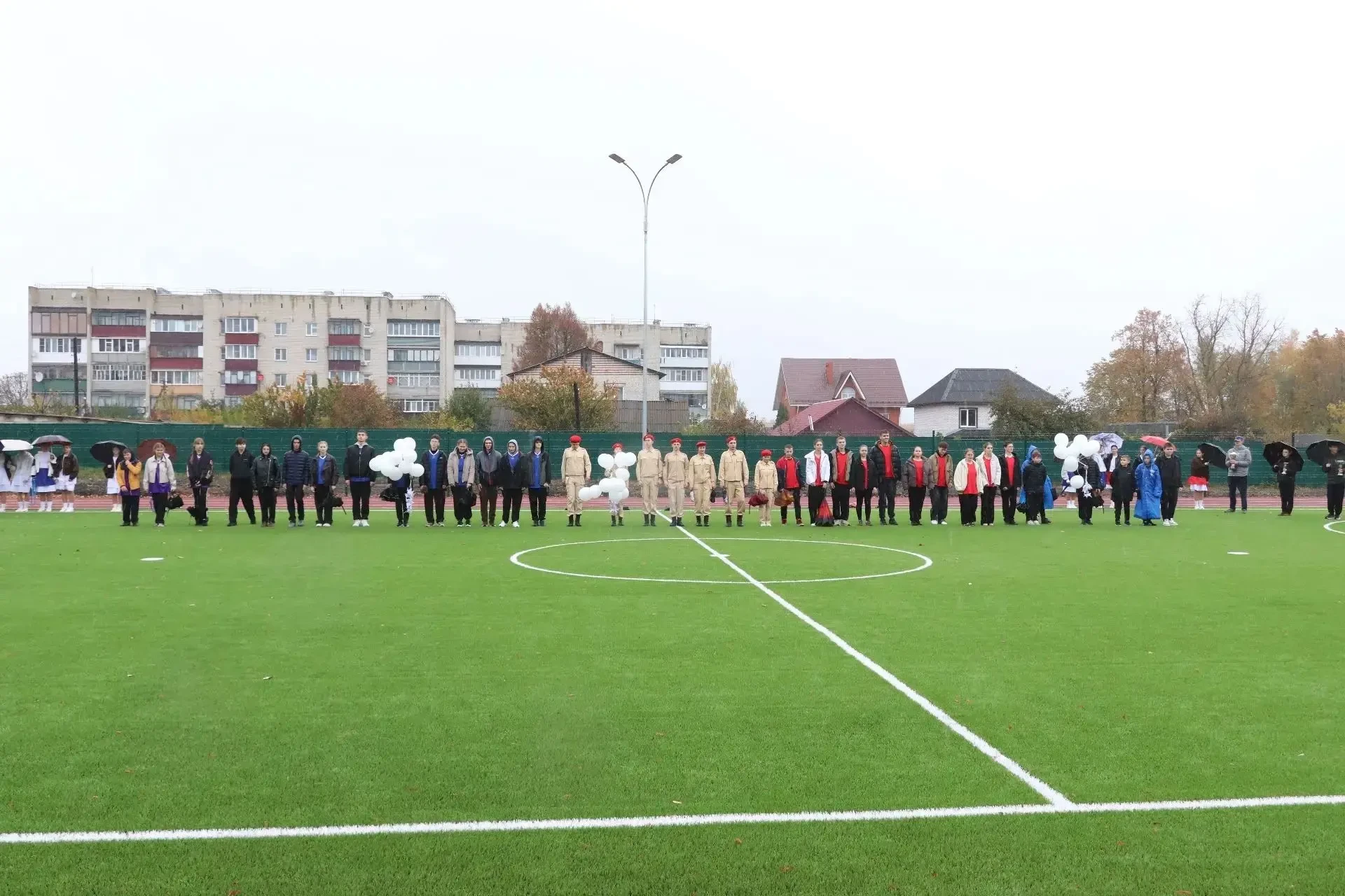 🏟 Новый стадион в Фатежской школе