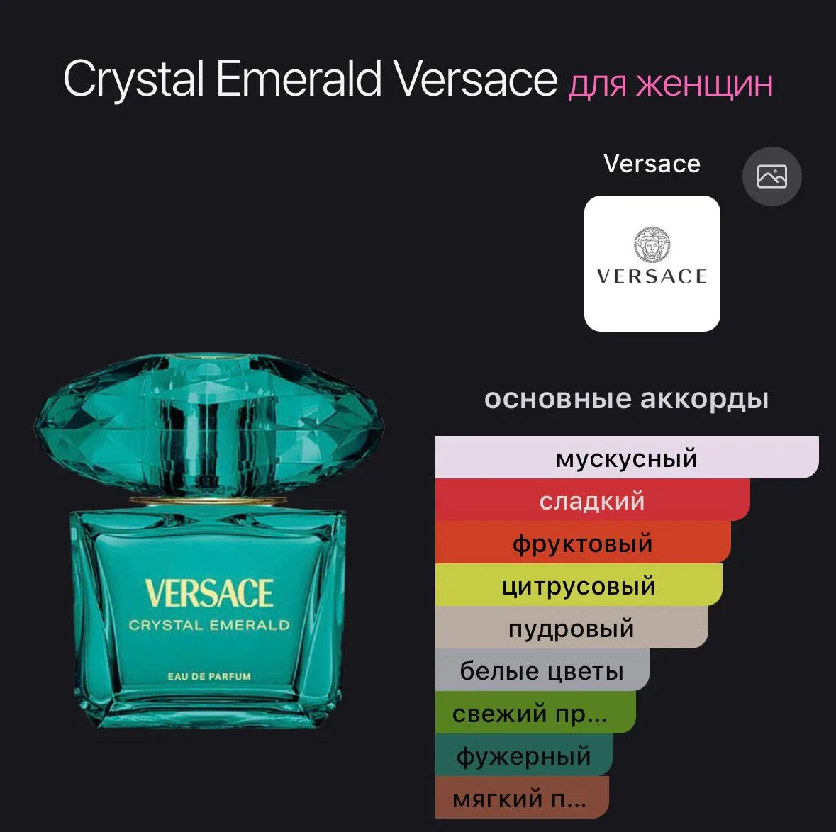 Версачи новинка