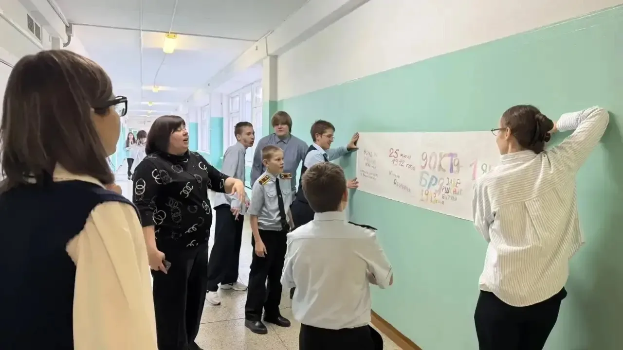 Лента памяти: Как в нашей школе вспоминали героев Битвы за Кавказ