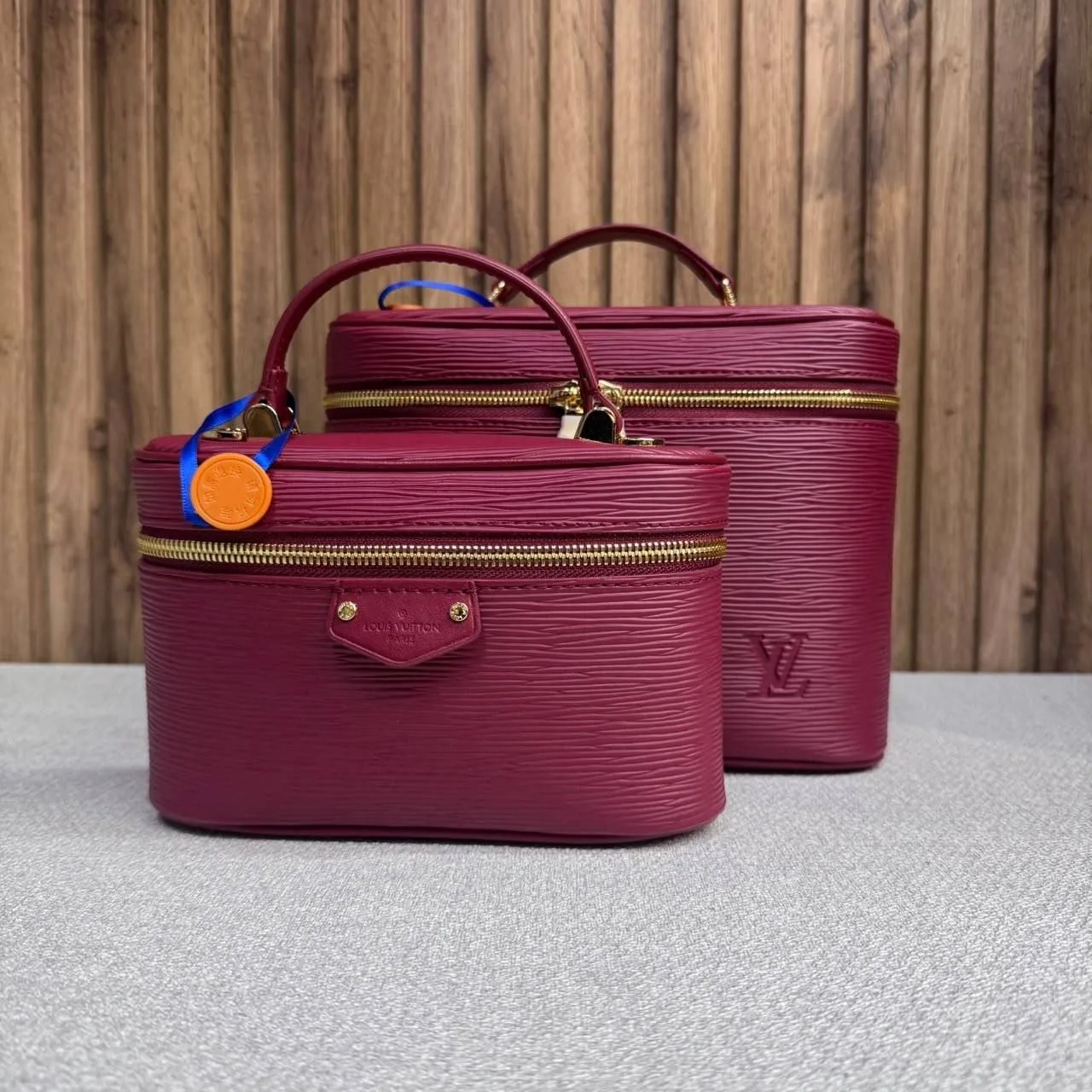 Louis Vuitton косметичка бьюти кейс из натуральной кожи
