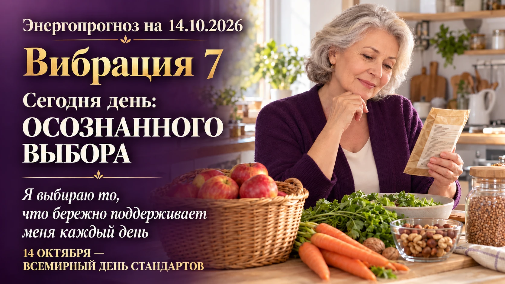 🌟 Энергопрогноз на 14.10.2026