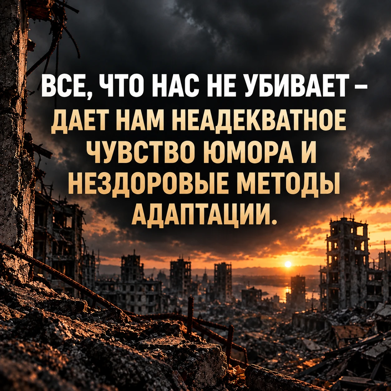 🍁 Нас учат быть сильными.