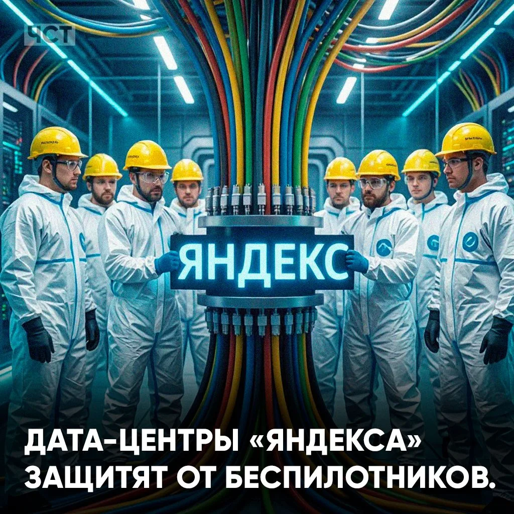 ⚡️Дата-центры «Яндекса» защитят от беспилотников.