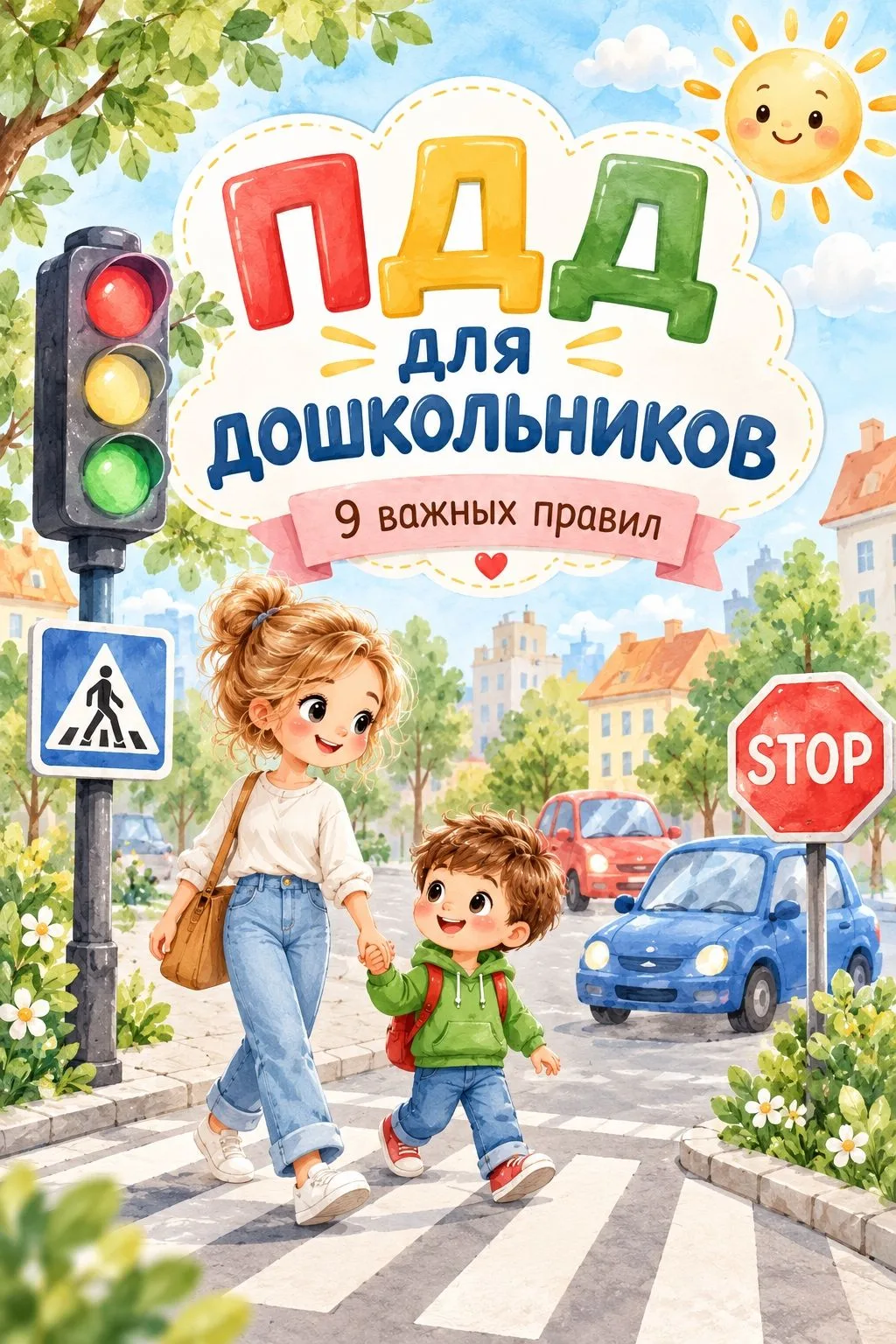 🚦 ПРАВИЛА ДОРОЖНОГО ДВИЖЕНИЯ ДЛЯ ДОШКОЛЬНИКОВ!                                        ...
