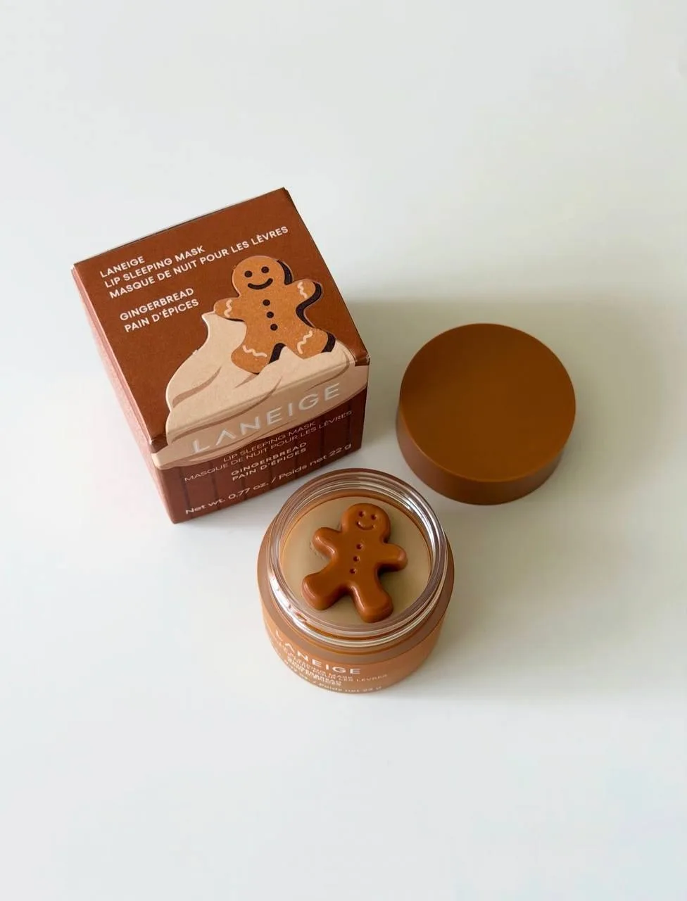 Ночная маска для губ от Laneige с ароматом gingerbread 🥮