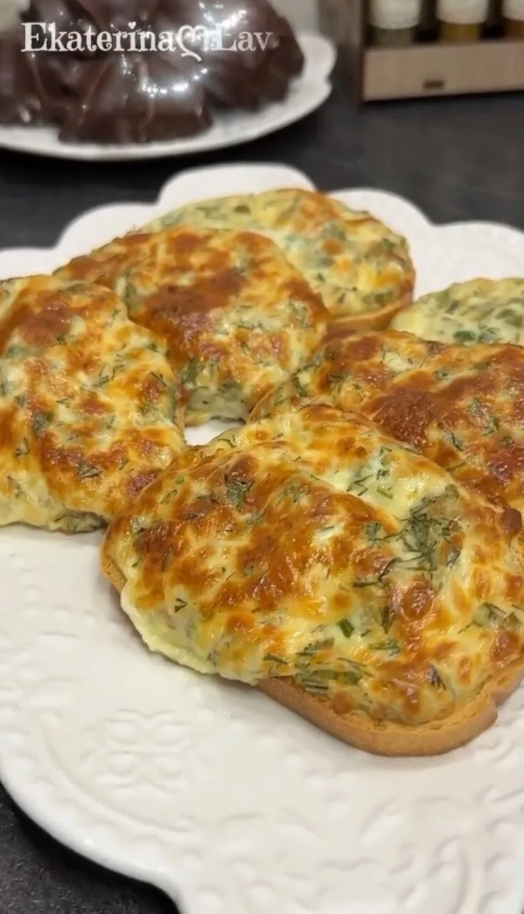 🥪 Аппетитные сырные гренки
