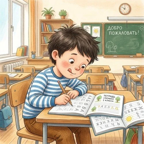 Первоклассник пишет с ошибками — это речь или невнимательность?