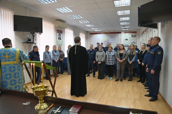 Руководство и личный состав областного ГУФСИН отметили праздник Покрова Пресвятой Богор...