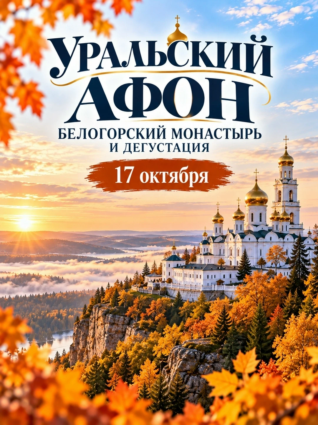 ⛪ УРАЛЬСКИЙ АФОН — БЕЛОГОРСКИЙ МОНАСТЫРЬ И ДЕГУСТАЦИЯ ВСЕГО ЗА 1 600 Р.!