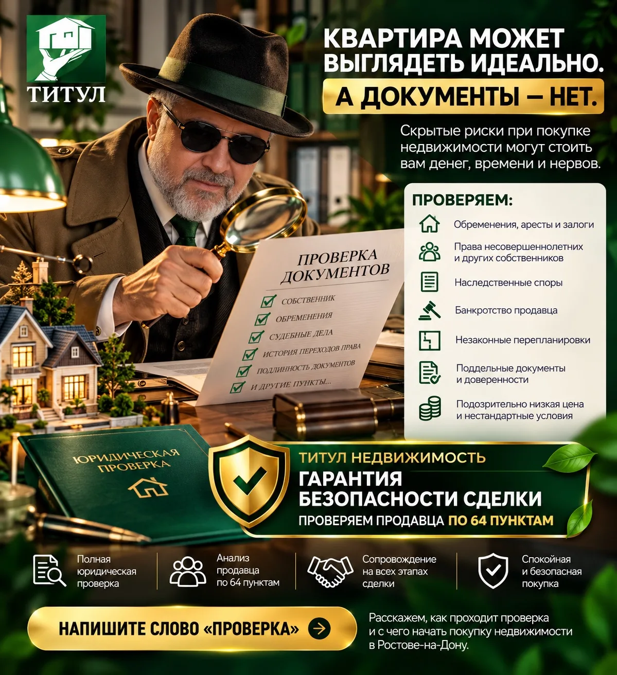 ⚠️ Квартира может выглядеть идеально. А документы — нет.