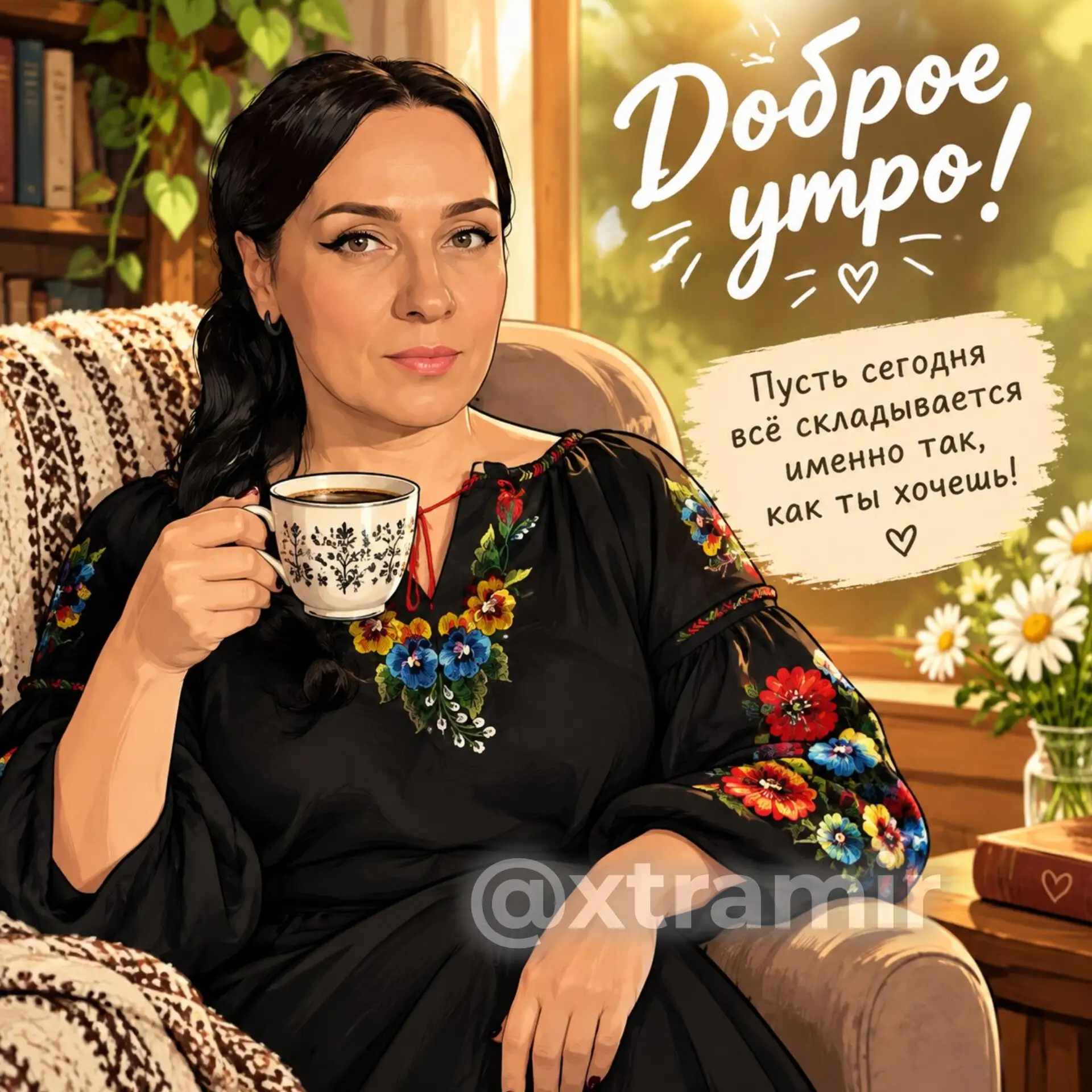 🍂️Всем доброе утро, хорошего дня и отличного настроения! ☕🍫🧡