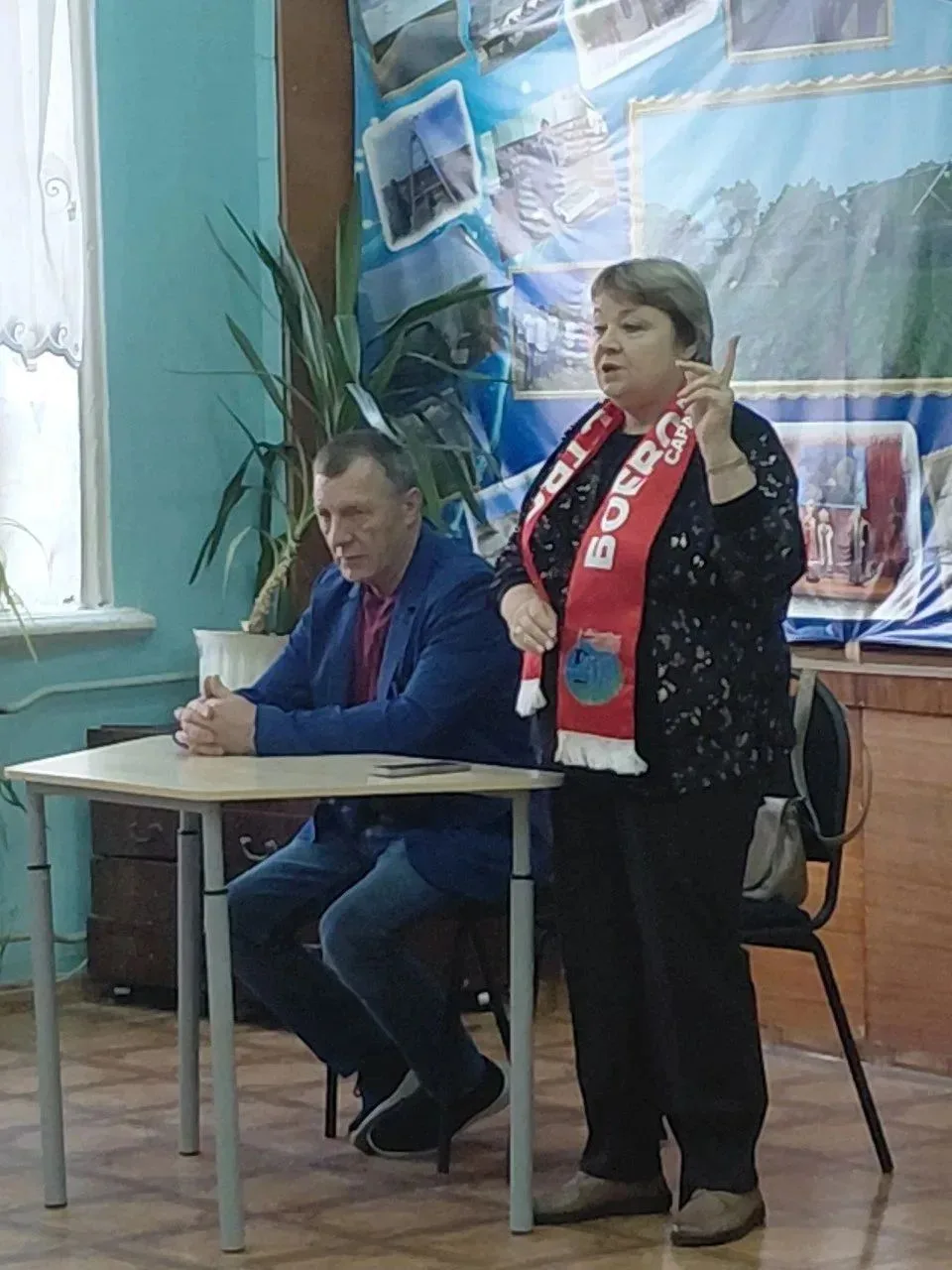 13 октября в Пугачевском гидромелиоративном техникуме преподаватель ОБЖ Казакулова С.И....