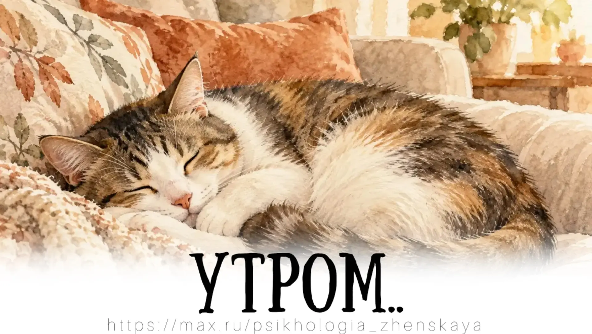 Тому, кто сильно устал, тяжело смотреть на спящих котов. Особенно в ненастное холодное ...