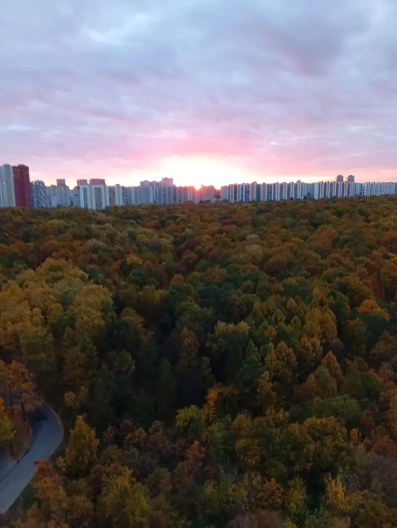 Москва: фронтальный раздел принесёт тепло