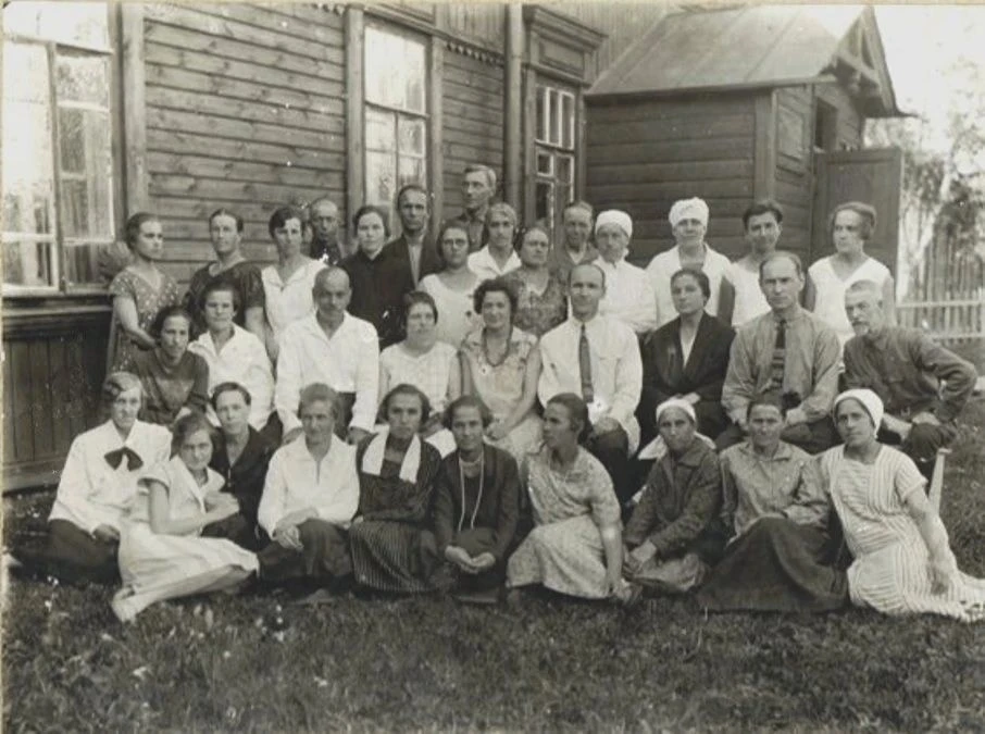 🏥 Алатырь. Сотрудники железнодорожной больницы. 1959 год