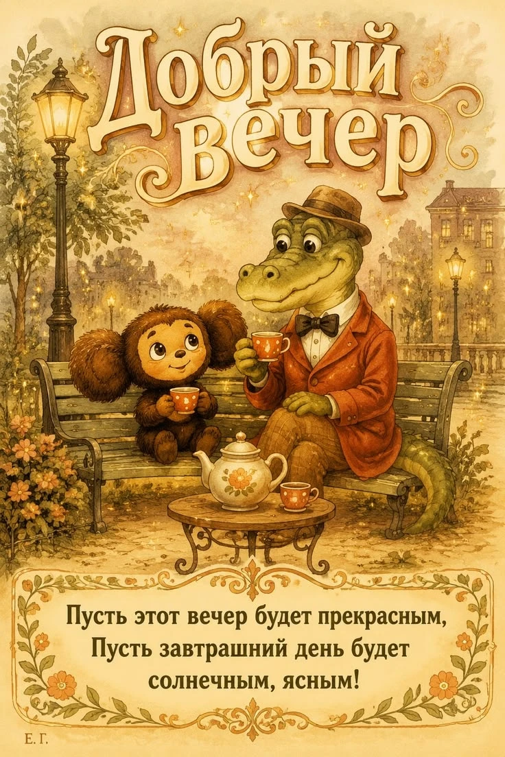 🥰 Оставляйте реакции, если понравилась открытка и делитесь с близкими ❤️