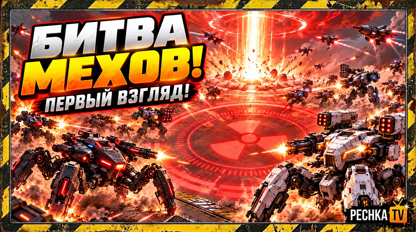 🔥 БИТВА ОГРОМНЫХ МЕХОВ! ПЕРВЫЙ ВЗГЛЯД НА APEX MECHS BATTLE: AUTO WAR