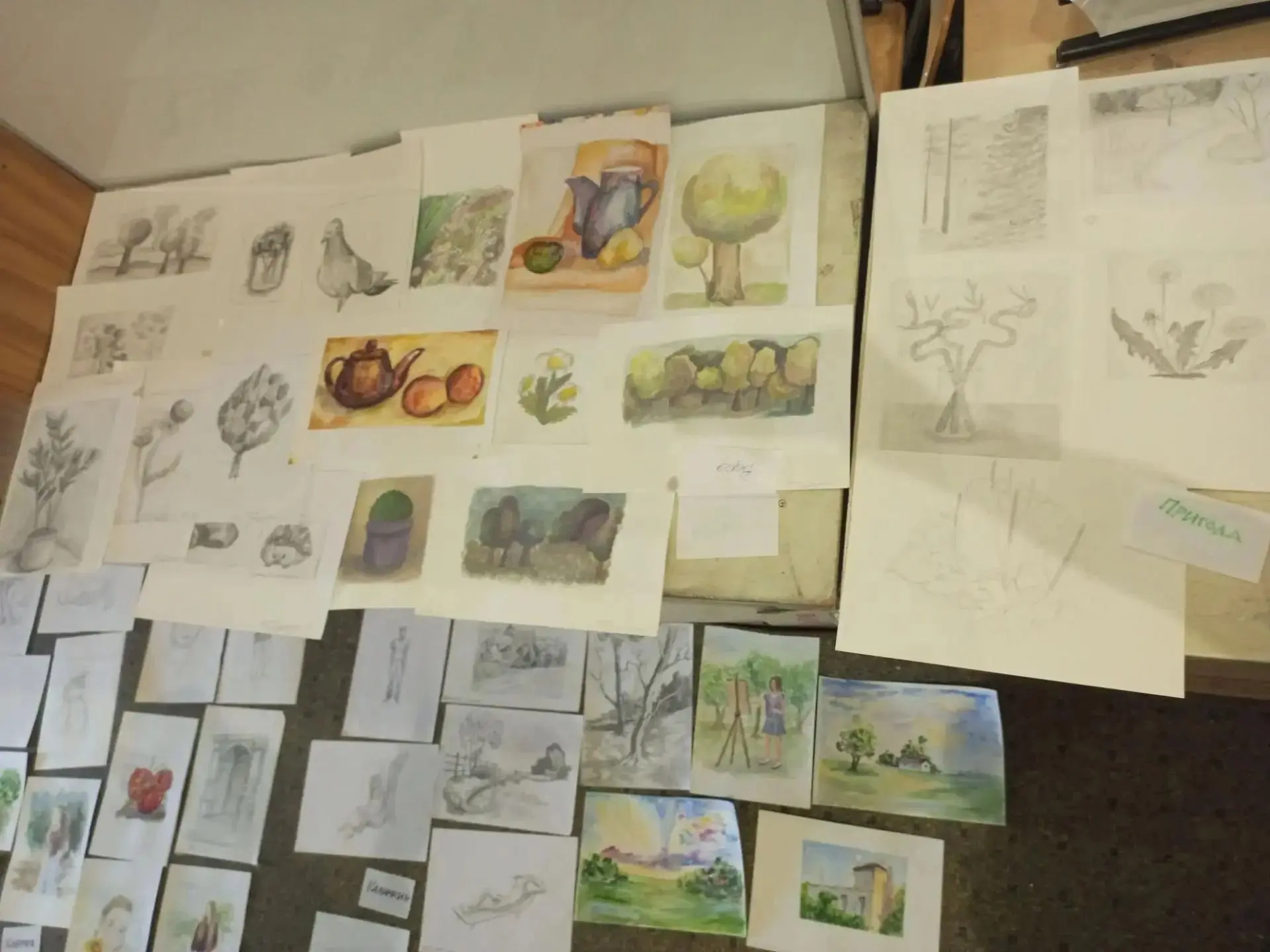 На прошлой неделе на отделении изобразительного искусства 🎨🖌️Детской школы искусств �...