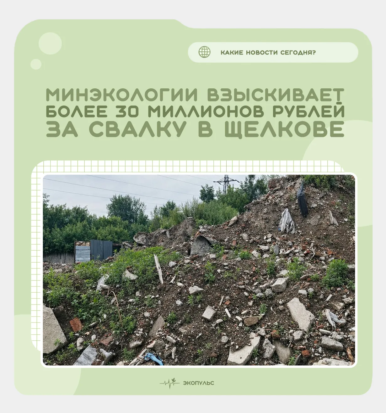 🧑‍⚖️ В областном Арбитражном суде начинается процесс по иску Минэкологии МО к владельц...
