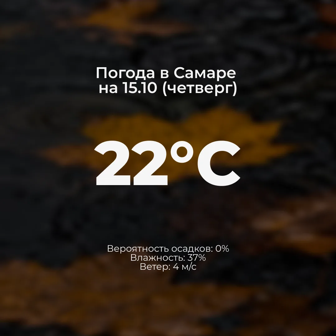 Погода Самара!
