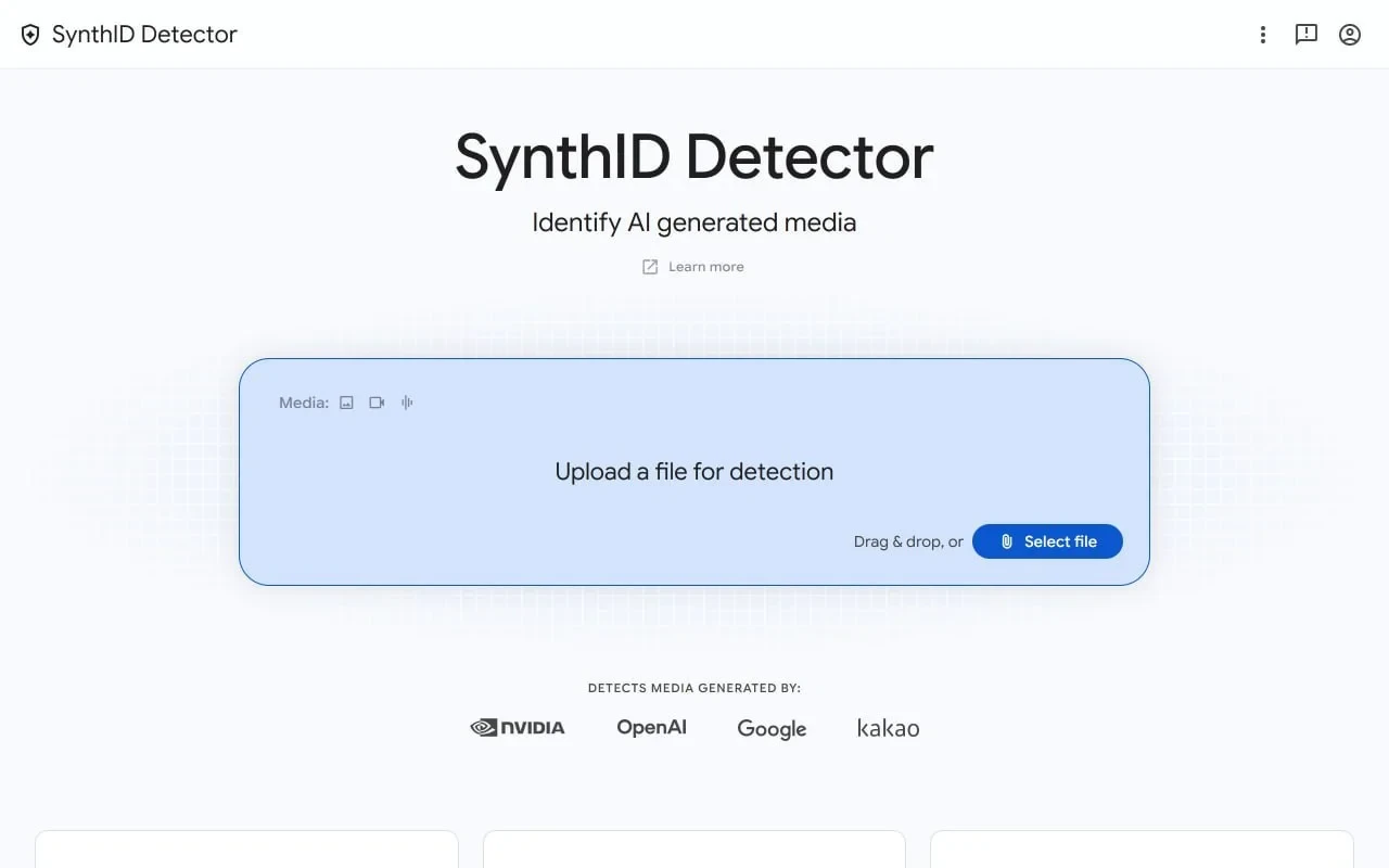 Google открыла всем доступ к SynthID Detector — сервису, который ищет скрытые водяные з...