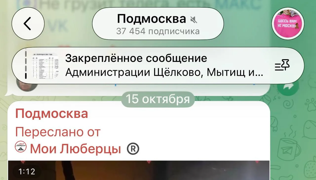 О! Нас репостит «Подмосква». Это вам не репост маминой подруги – канал занимает второе ...