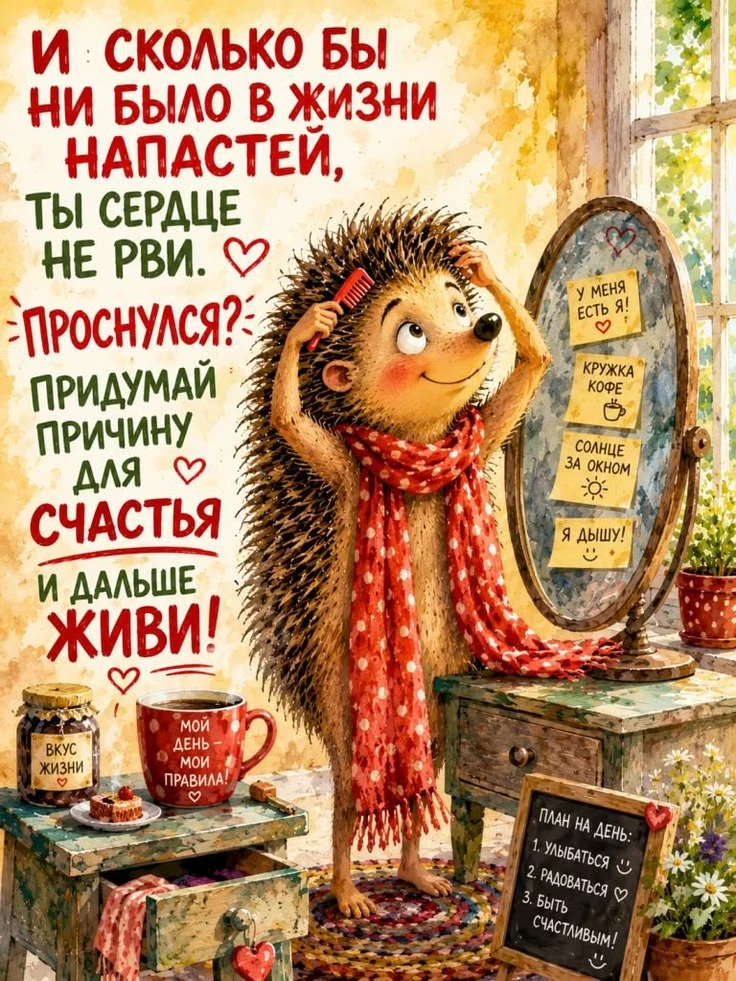 Заходи за хорошим настроением! 👉Подписаться!