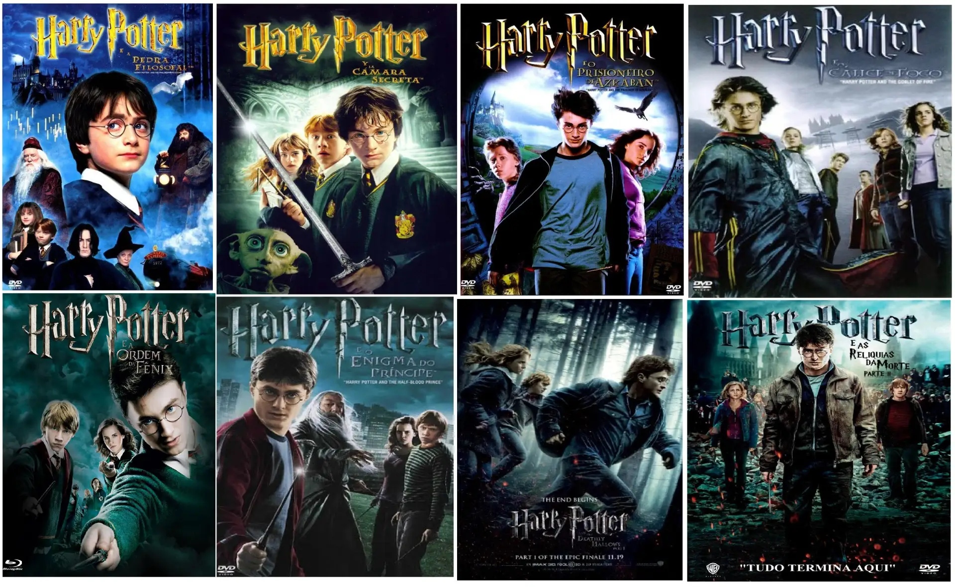 Гарри Поттер (2001 - 2011) Все 8 частей 🪄