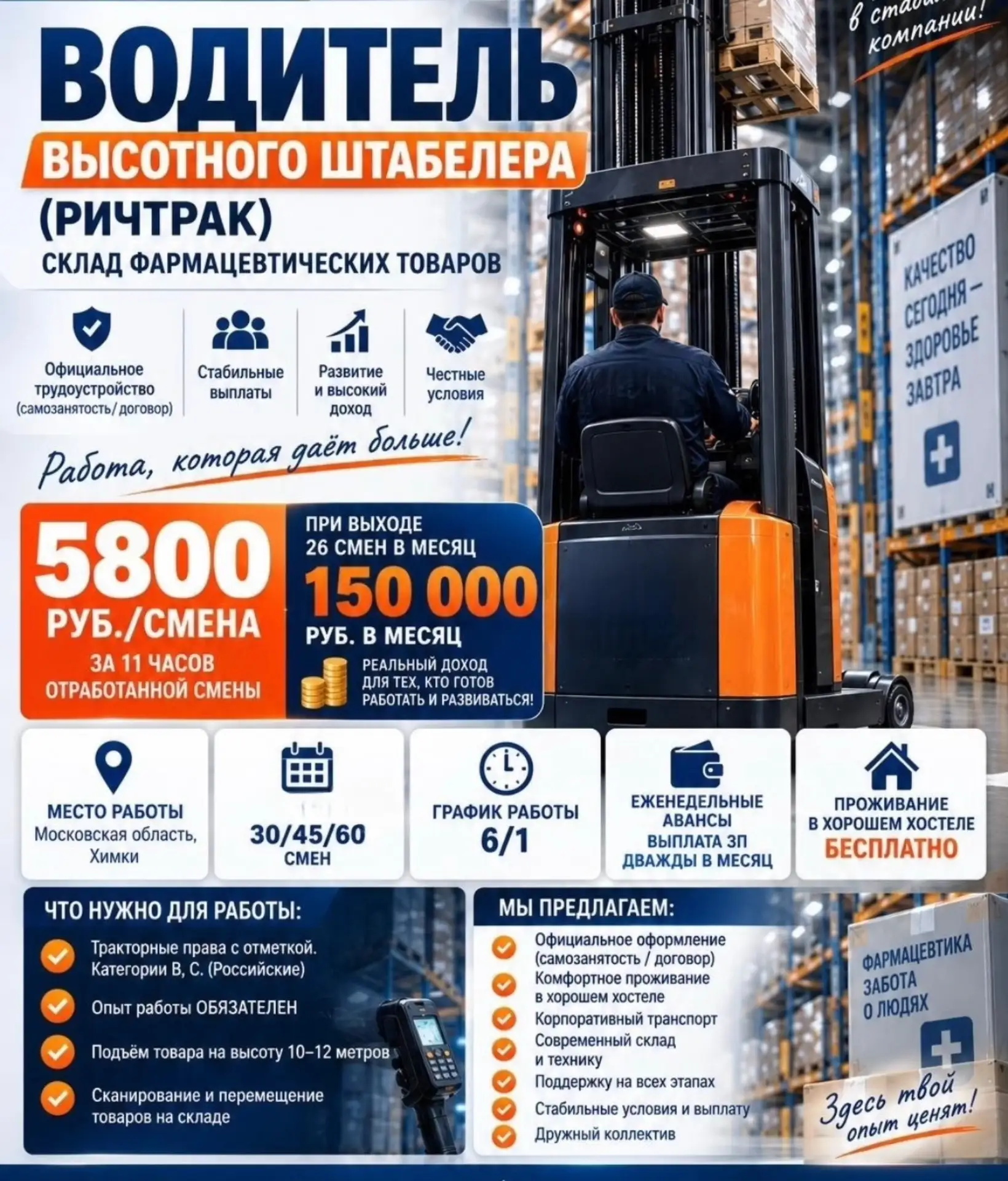 👷‍♂️Вакансии: