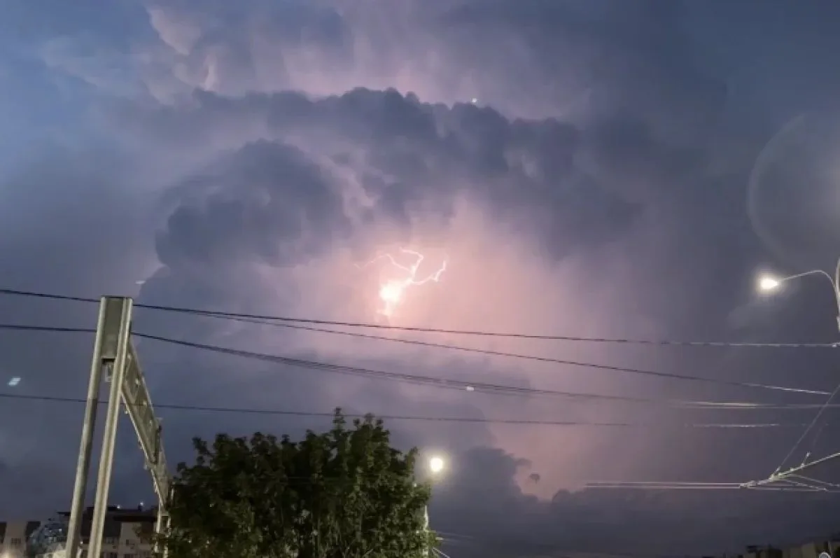⚡️🌧 Ливни, грозы, град и сильный ветер