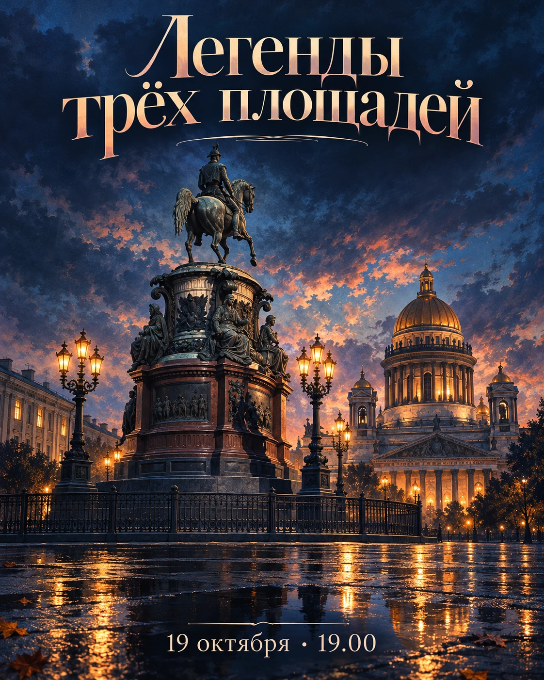 🌿 «Легенды трёх площадей» — бесплатная экскурсия