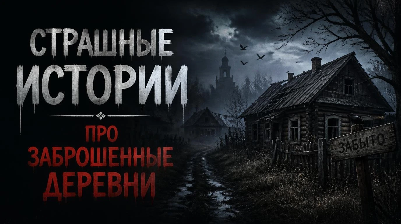 Страшные истории про заброшенные деревни