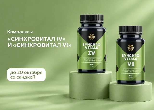🍁 Урожай здоровья: осенняя защита изнутри Синхровитал IV и Синхровитал VI – в деле!