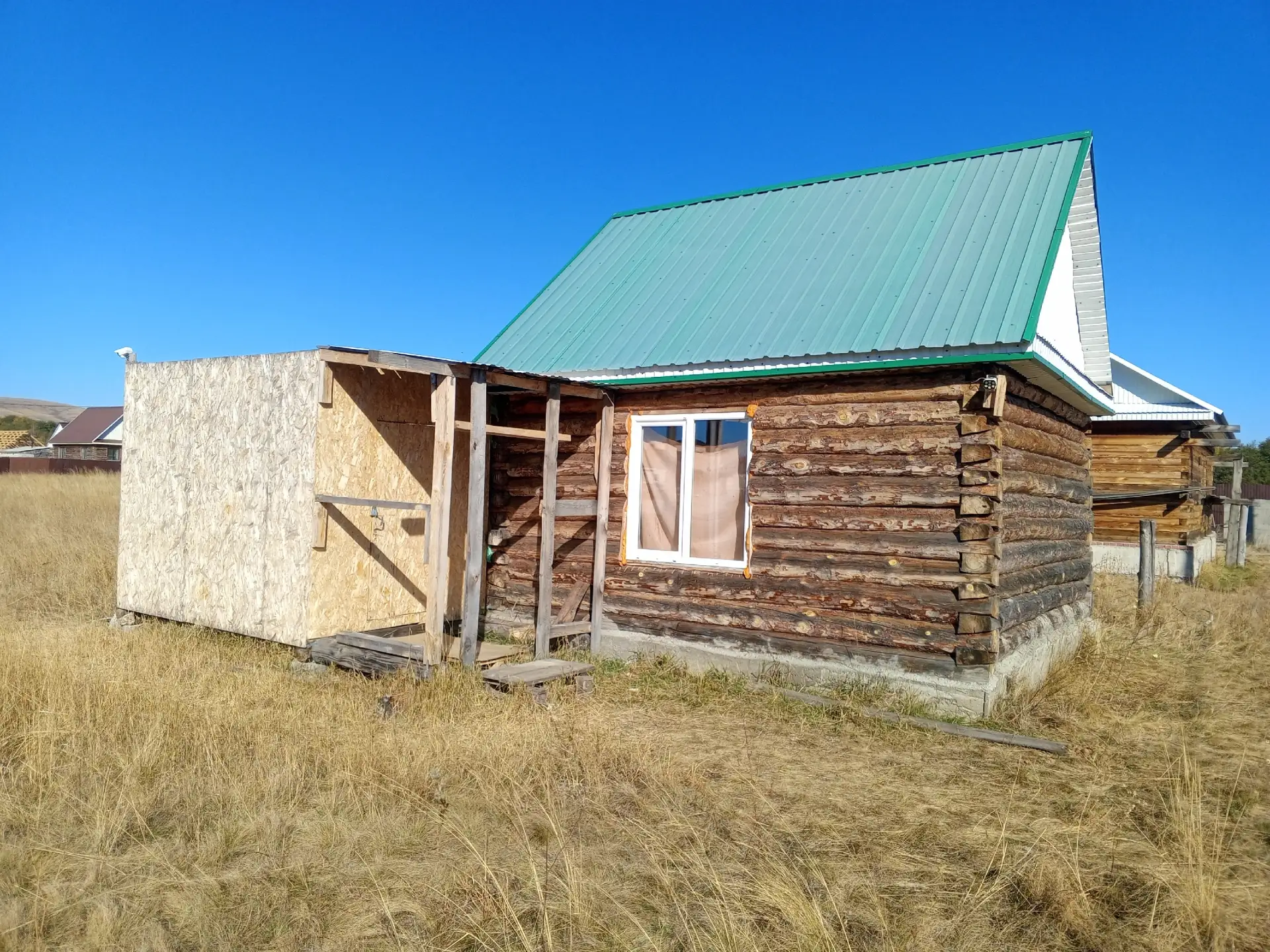 Продам участок с времянкой ст Сибай новостройка 550т 89279447621