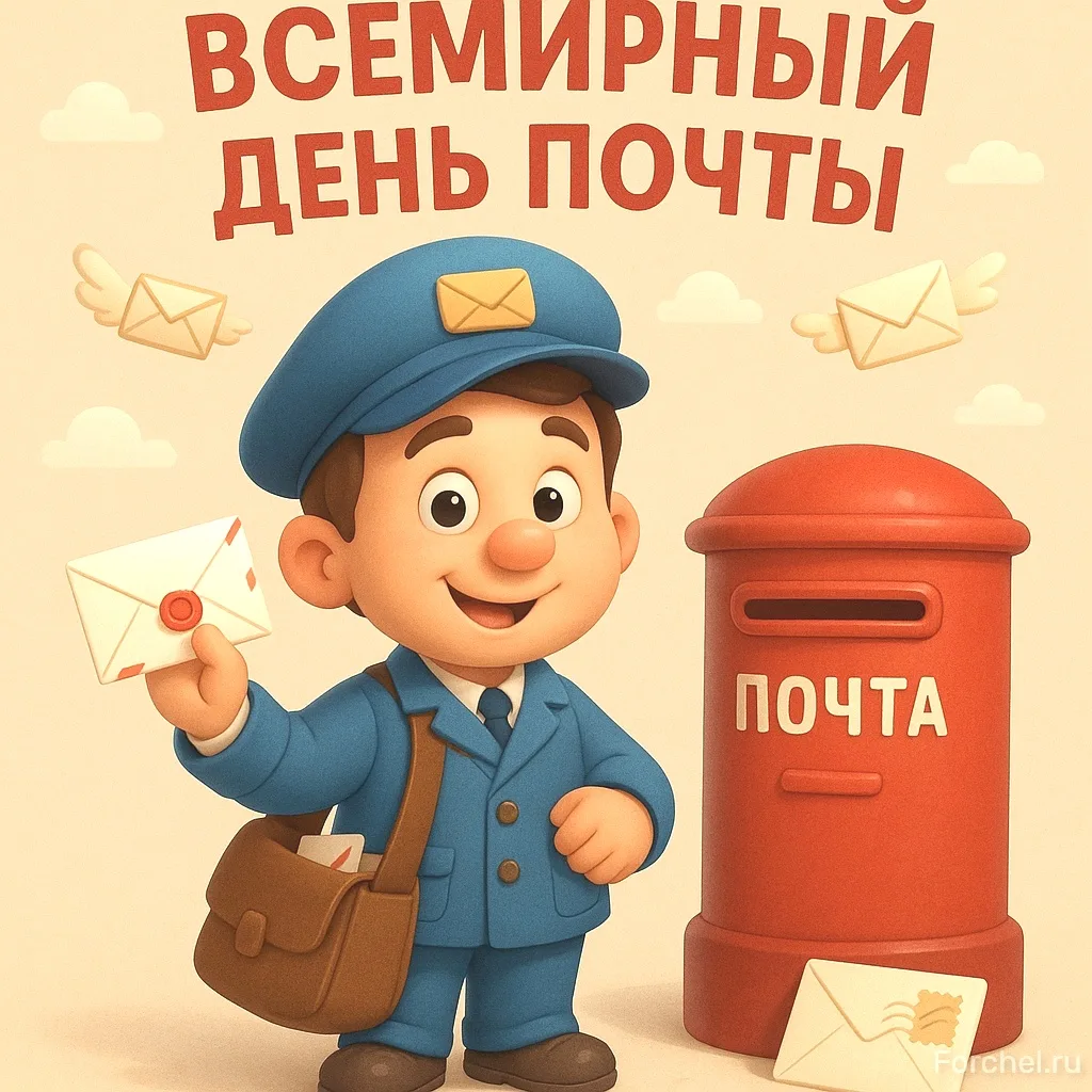 📮Всемирный День почты — один из международных дней, отмечаемых в системе ООН.