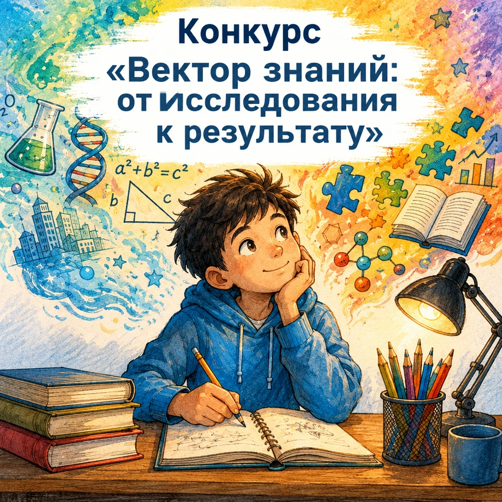 🚀 Открыт приём заявок на Международный конкурс научно‑исследовательских работ «Вектор ...