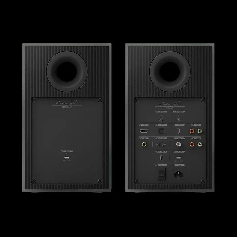 Полочная активная  акустика KEF Coda W Dark Titanium - отличный вариант для сетапа с хо...