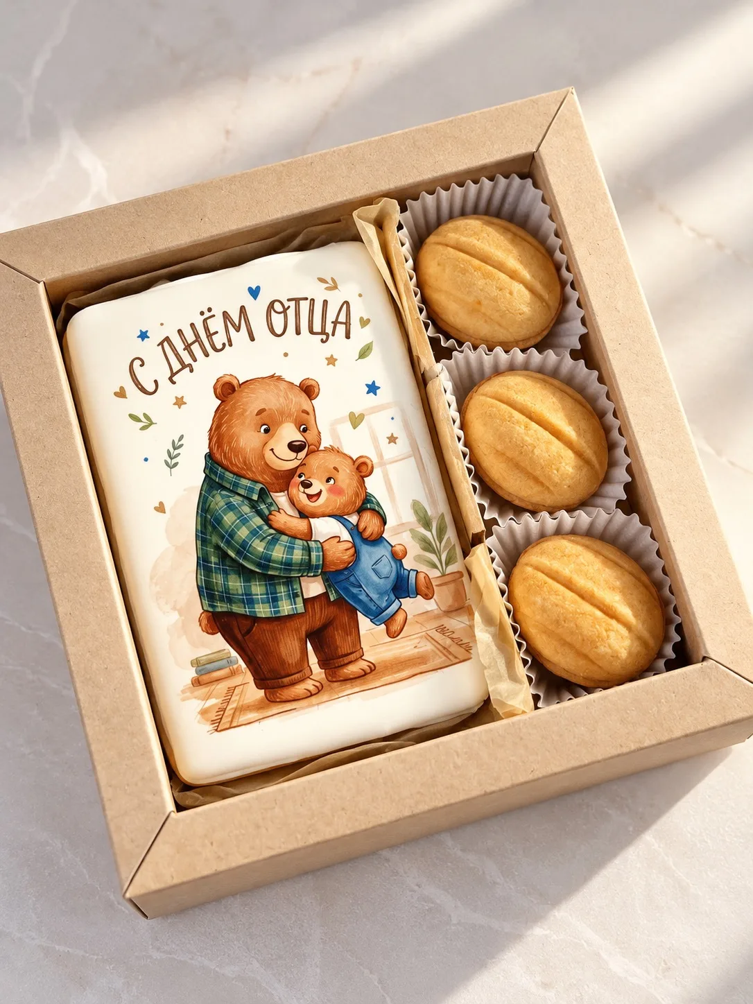 Пряники с классическими орешками