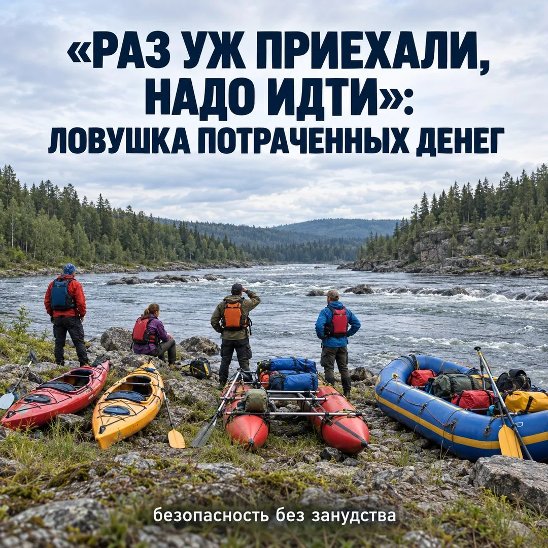 «Раз уж приехали, надо идти». Машина разгружена, заброска оплачена, отпуск согласован. ...