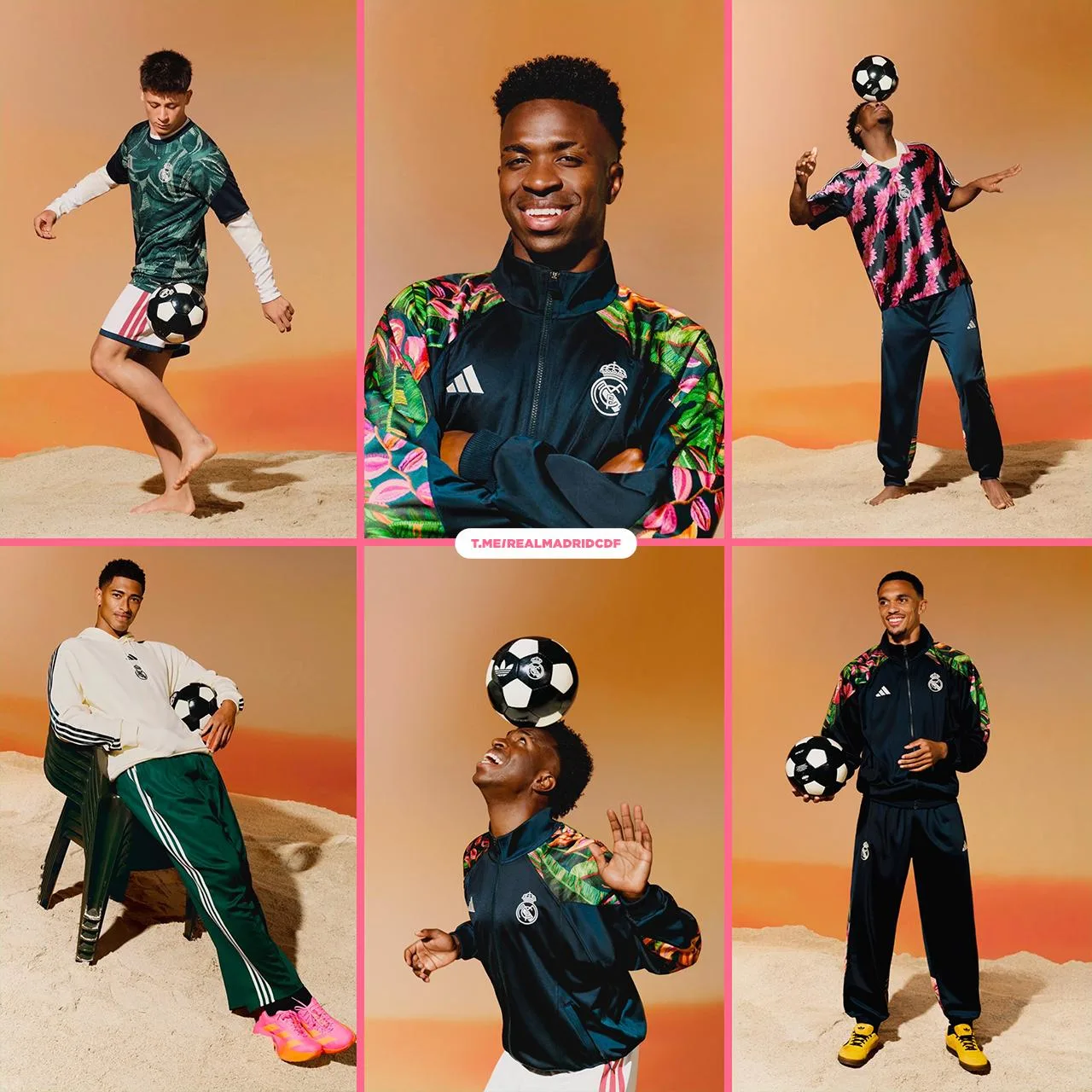 Игроки «Реала» в яркой коллекции adidas x FARM Rio 🌺