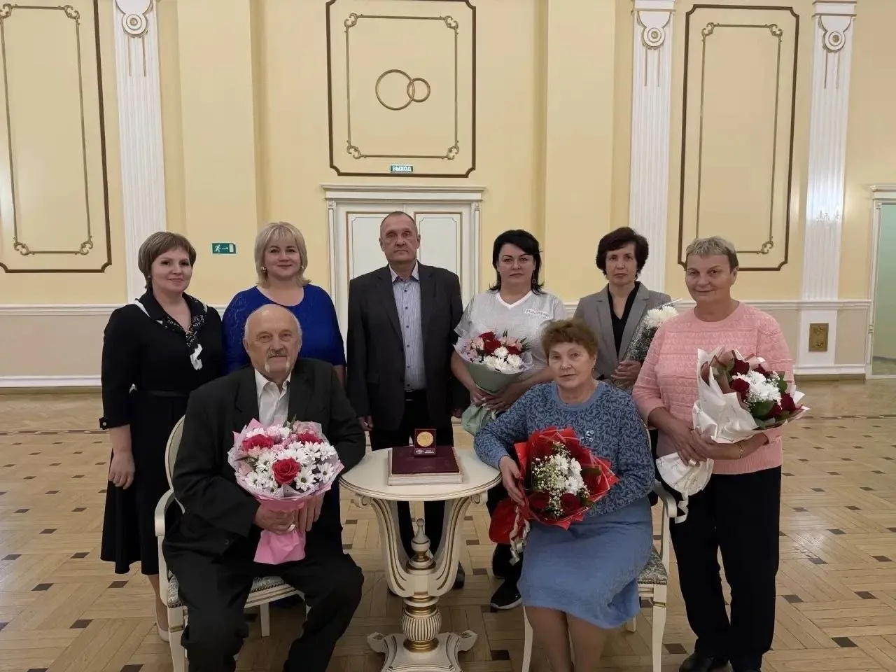 Жиляевы отметили 50-летие совместной жизни