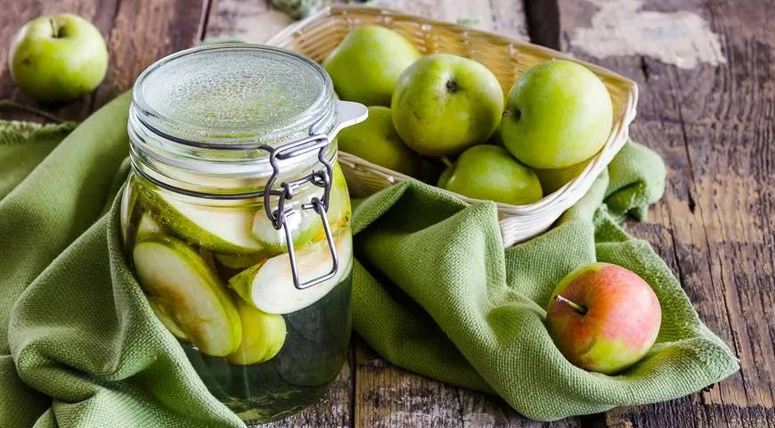 КОМПОТ ИЗ ЯБЛОК НА ЗИМУ