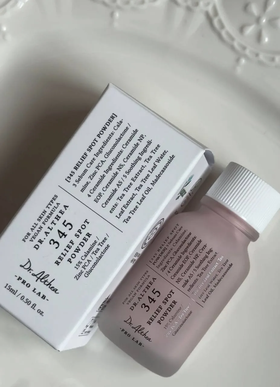 На полках моей ванной пополнение — болтушка dr.althea 345 relief spot powder!