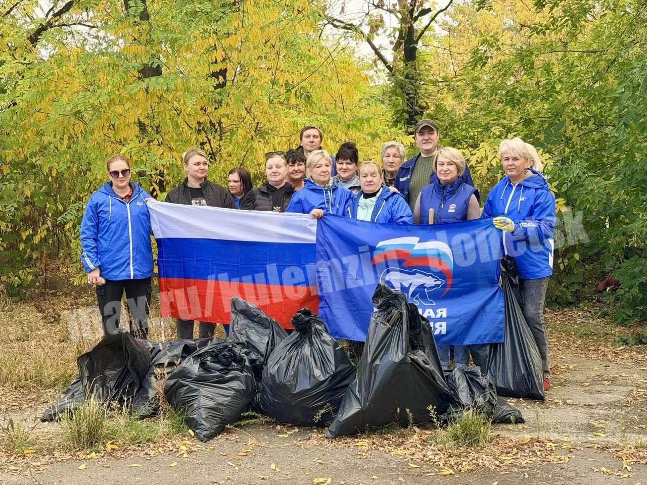 🧹 В Донецке прошёл общегородской субботник