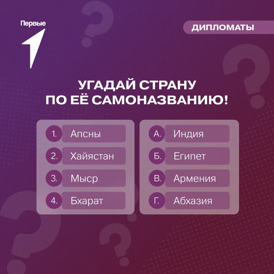 🗺️ А ты знаешь, как страны называют себя сами?