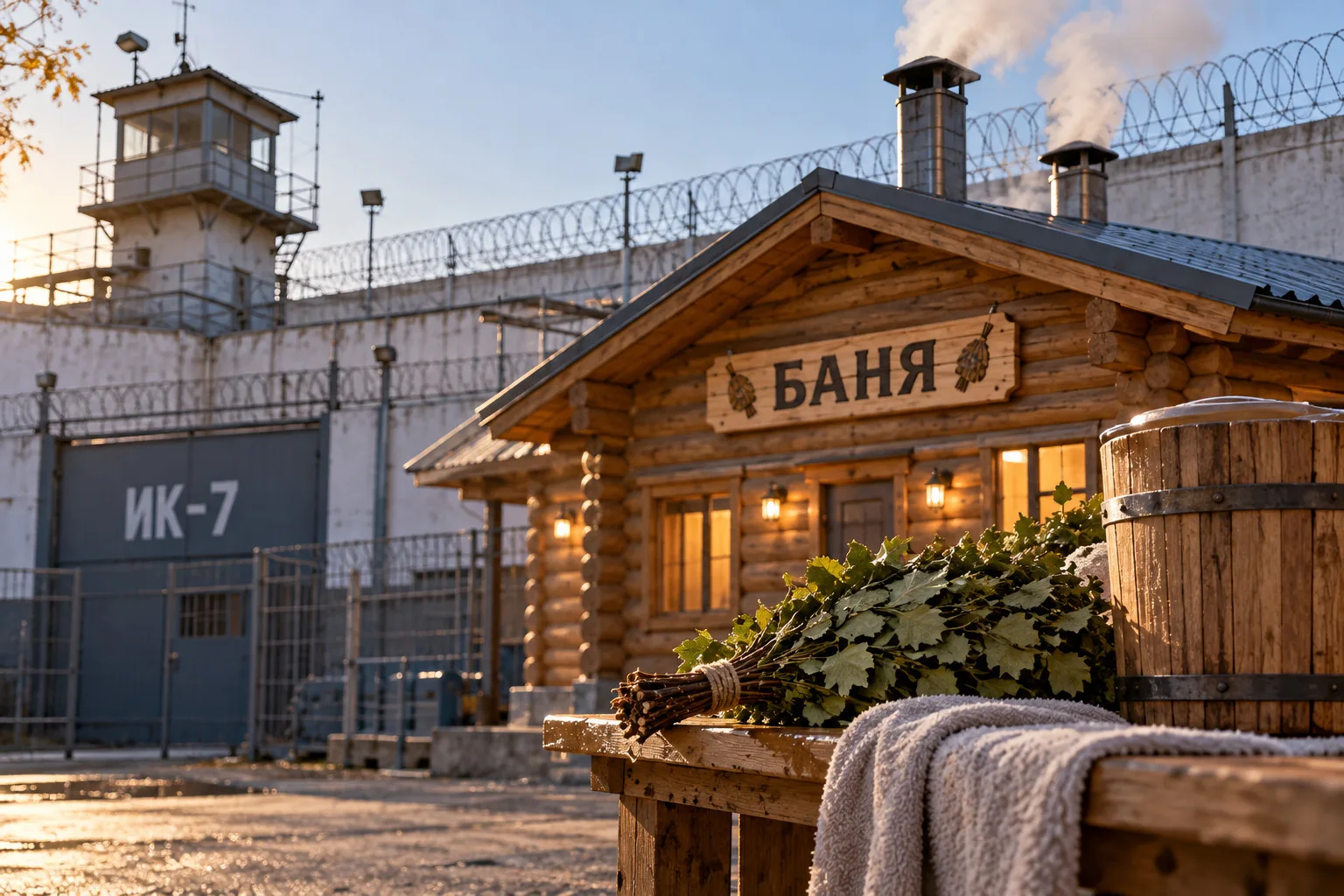 🧖‍♂️ В Омске построят баню для заключённых почти за 114 миллионов рублей