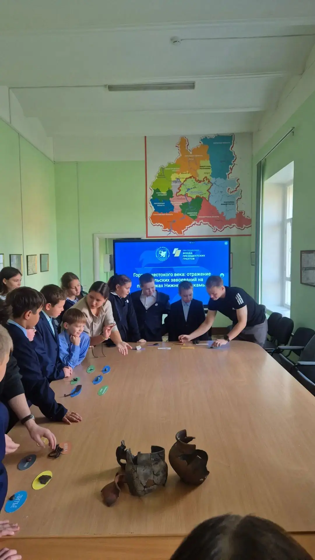 Ученики 5 «А» и 5 «Б» классов совершили увлекательное путешествие в прошлое!