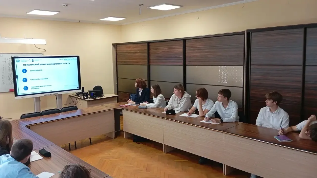 Сегодня в рамках  регионального проекта "Школа абитуриента" состоялся семинар (КубГУ) п...